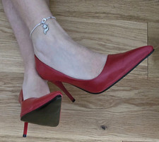 Hotwife Symbol Jewellery Fox Head Anklet - Vixen  - 23.5cm length - In Gift Bag