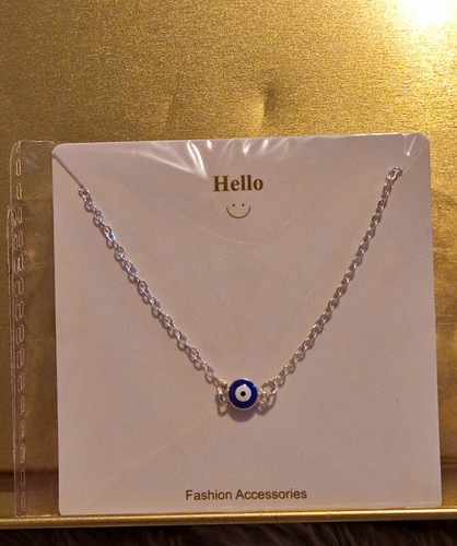 Blue evil eye - blue,
