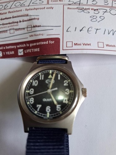Cwc g10 military watch - g10,