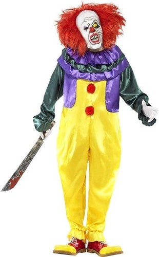 Horror clown costume adult - horror,