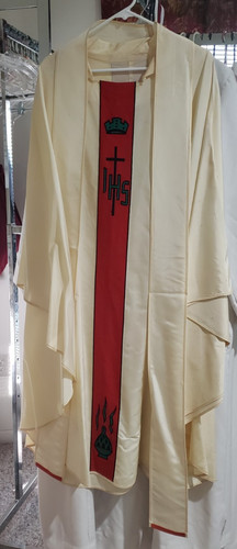 Vintage priest chasuble - vintage,