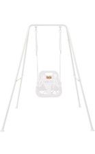 FUNLIO Baby Swing with Foldable Metal Stand for Toddlers Aged 1~10 Years,