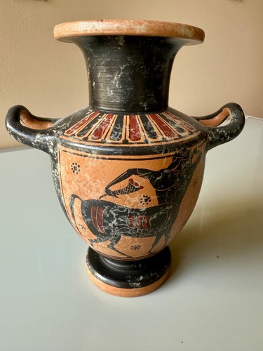 Italian greek hydria vase - italian,