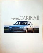 Toyota Carina II Brochure 1989 NL