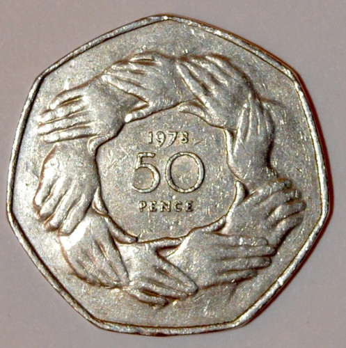 1973 50p eec - 50p, ring