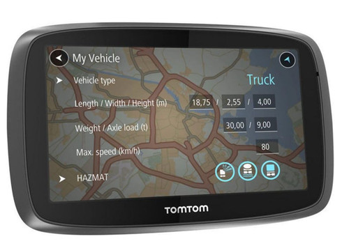 Tomtom trucker 5000 gps sat - trucker,
