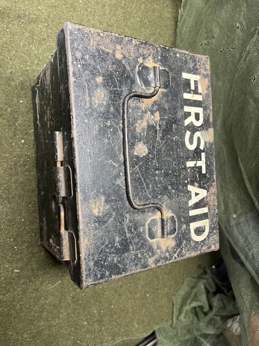 British army metal first aid - british,
