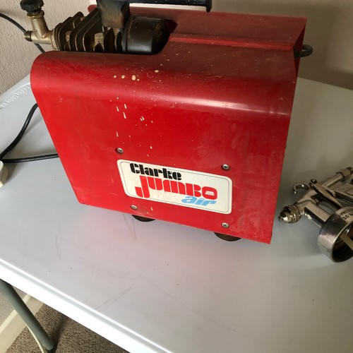 Clarke jumbo air compressor - clarke,