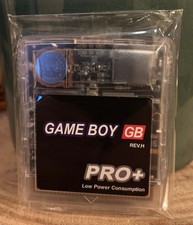 Gameboy Go Pro + Flash Cartridge With Sd Card GB DMG GBC