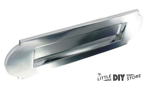 Door letter plate chrome - plate,