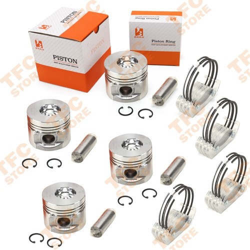 Piston with ring - ring, std