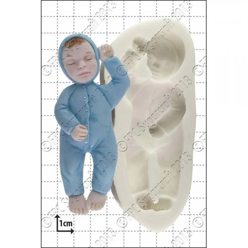 Sleeping baby silicone - sleeping,