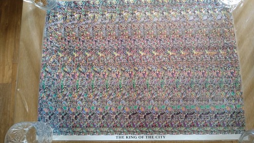 Vintage magic eye poster the - eye, "the