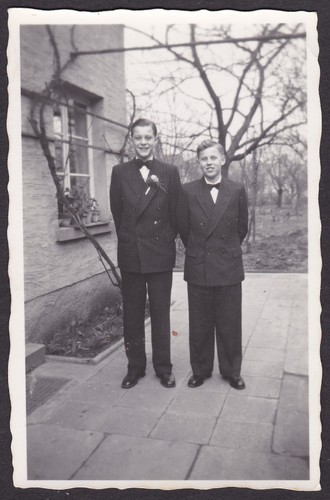 Vintage photograph two - vintage, boys