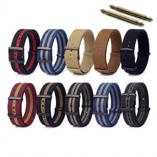 Ribbed nylon nato - ribbed, watch