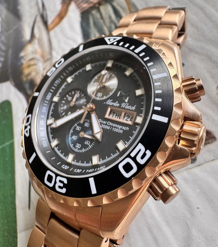 Mens diver watch chronograph - mens,