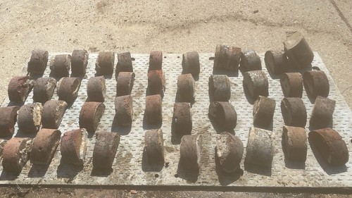 Reclaimed red brown - red, &