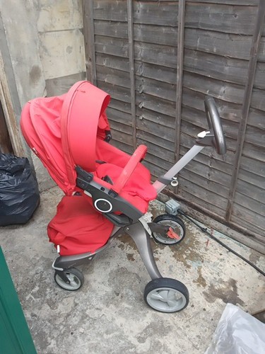 Stroller stokke xplory - stokke, red