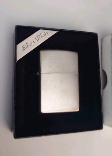 Zippo silver plate very light - silver,