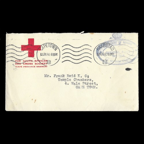 South africa 1941 ww2 letter - africa, :