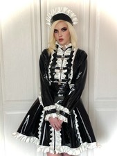 Misfitz black PVC & satin