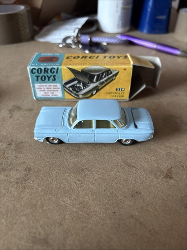 Corgi toys chevrolet corvair - corgi,
