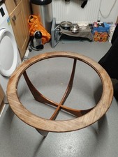 Midcentury Teak Astro Round Coffee Table by Victor Wilkins for G-Plan