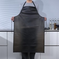 Waist Lengthened Waterproof Oil-proof Apron PVC Kitchen Chef Apron  Industrial