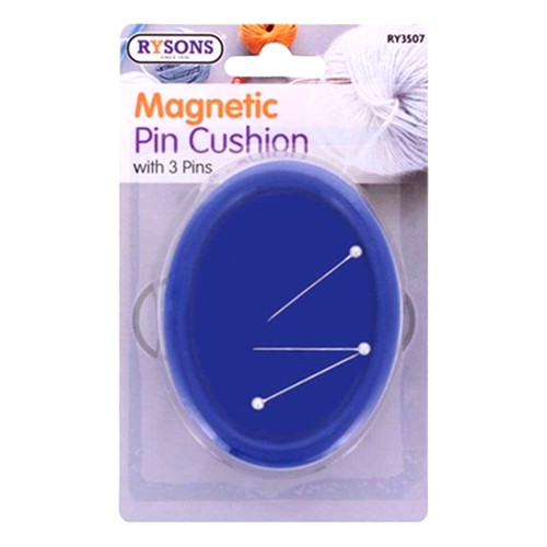 Magnetic pin cushion tray - cushion, with