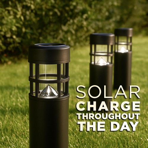 Solar lamp post bollard led - solar,