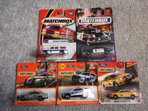 Matchbox police emergency car - emergency,