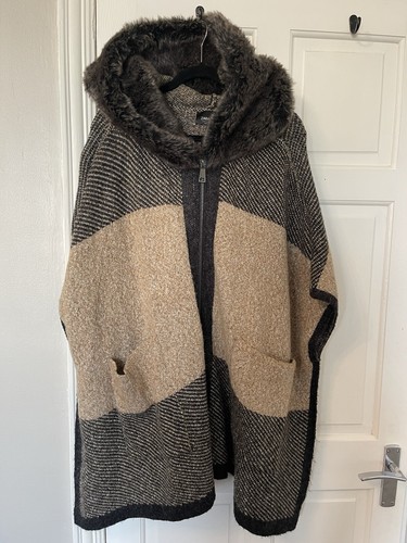 Zara knit poncho - zara,