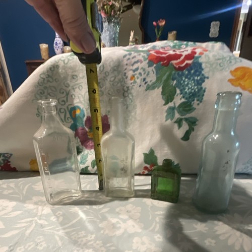Vintage glass bottles lot - vintage,