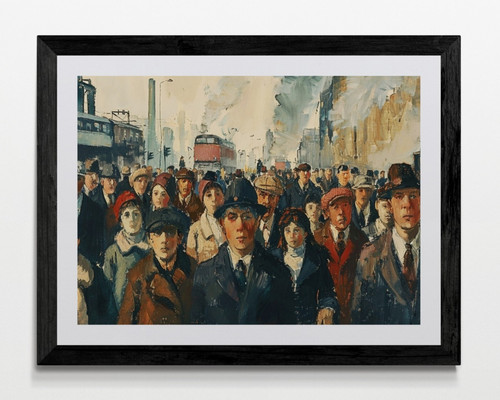Lowry style going to - lowry,
