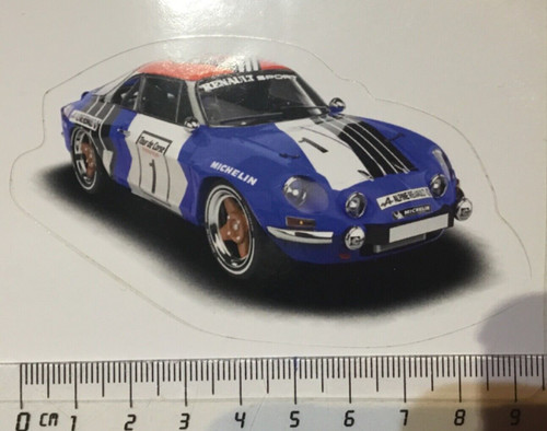 Sticker decal renault alpine - renault,