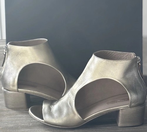 Marsell gold peep toe sandals - peep,