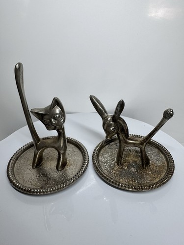 Vintage seba silver plated cat - seba,