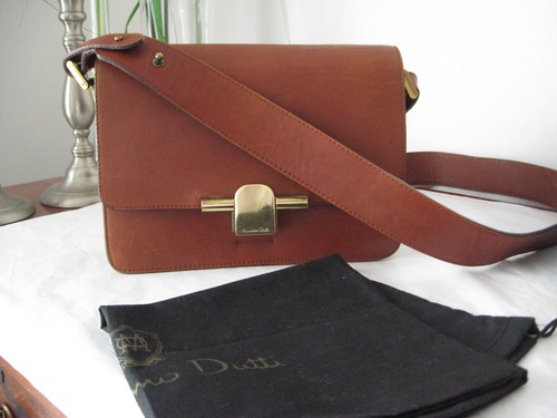 Massimo dutti tan - tan, leather