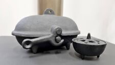 Cast Iron POTATO COOKER & WAX MELT INCENSE POT for use on Wood Multi fuel Stoves