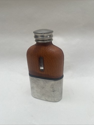 Antique hip flask small james - hip,