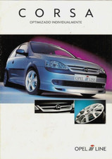 Opel Corsa Irmscher Body Styling Accessories 2005 Sales Brochure In Portuguese
