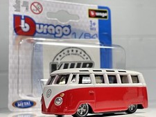 Volkswagen Samba Splitty VW Camper 1:64 Scale Model Car Toy Childs Kids Dad Gift