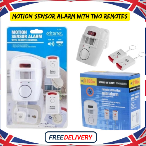 Wireless motion sensor - sensor, alarm