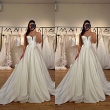 Elegant Wedding Dresses V Neck