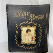 Victorian Era Scrapbook With