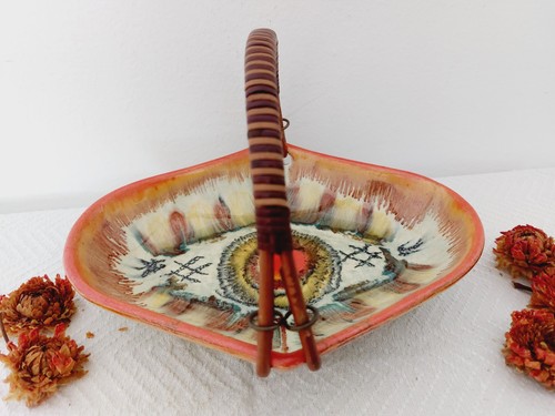 Serving bowl basket vintage - serving,