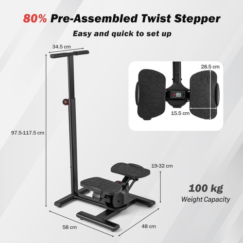 Home fitness twist stepper - fitness,