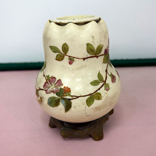 Antique ceramic hand painted - antique,