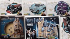 Wrebbit 3D Harry Potter 3D Jigsaw Puzzle - choose from selection (DAMAGED BOX)