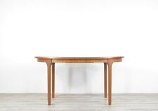 Midcentury McIntosh Oblong Teak Extending Table Vintage Modern Danish Retro Styl